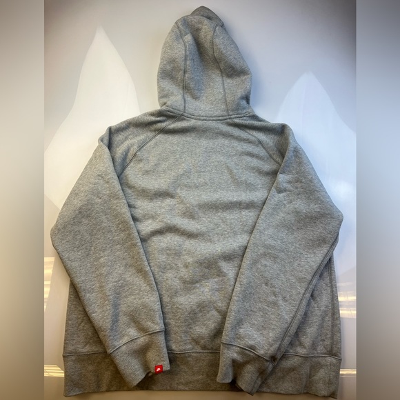 Nike pullover hoodie gray r42-5 - Picture 6 of 6